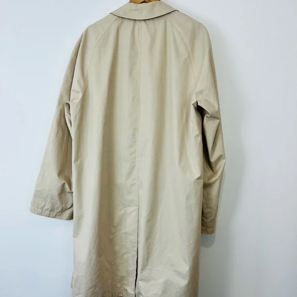 Burberry Beige Nova Check Lined Classic Utility Trench Coat UK L - Picture 16 of 16